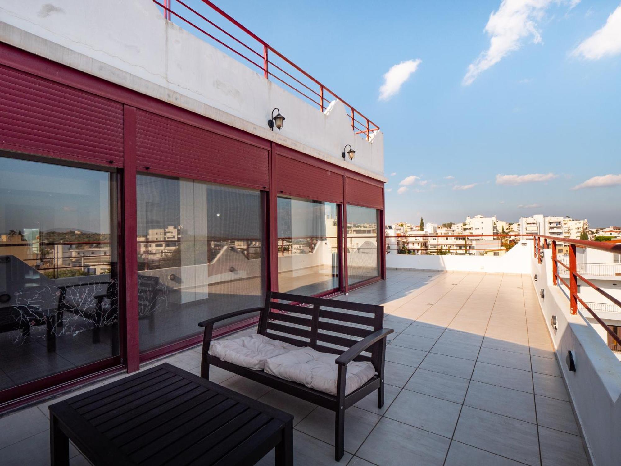 Luxury View Apartment 10Min From Athens Airport コロピオン エクステリア 写真